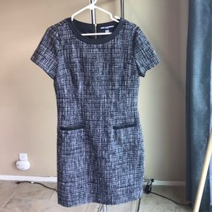 Karl Lagerfeld tweed dress with pockets
